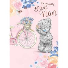 Lovely Great Nan Me to You Bear Mother's Day Card Image Preview
